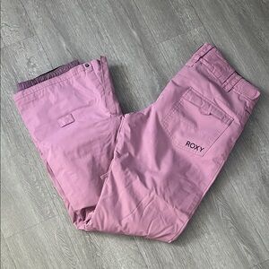 Roxy Mauve Pink Snow Pants